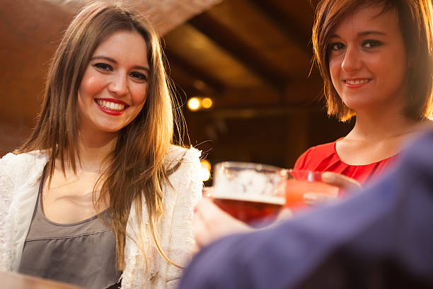 istock Friends having a round of drinks 178574256