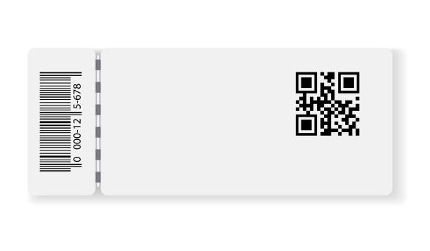istock Empty ticket template. Blank concert ticket or lottery coupon. Event coupon or cinema movie theater card. Festival or circus paper empty flyer. Vector isolated illustration 1785767359