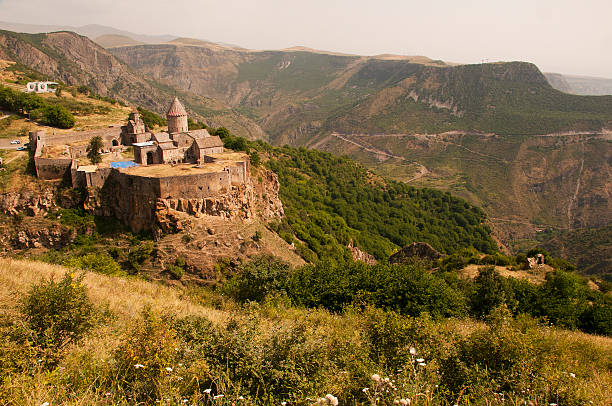 Tatev Monastery, Armenia stock photo