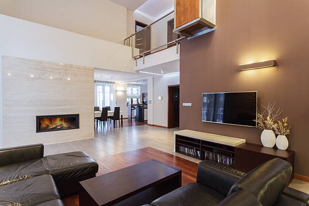 istock Grand design - living room 178578229