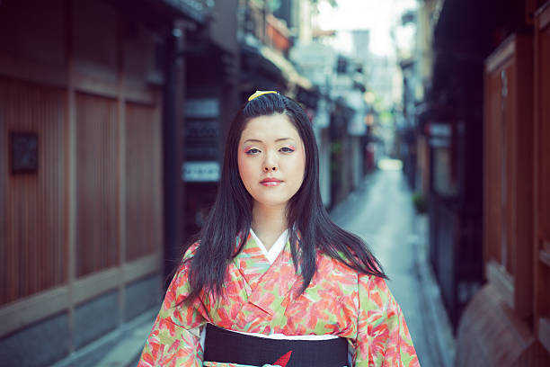 istock Beautiful Woman in Kimono 178579221