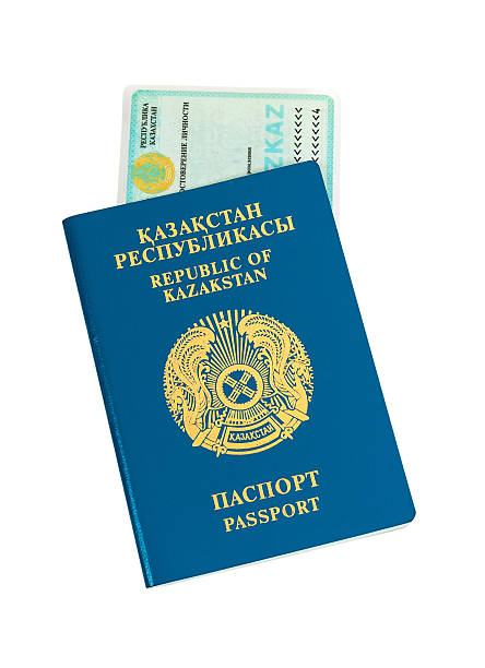 istock Kazakhstan passport and national id isolated on white background 178579373