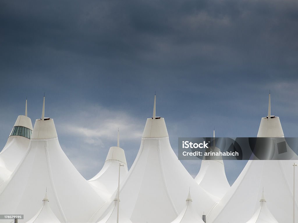 Aeroporto internazionale di Denver - Foto stock royalty-free di Aeroporto