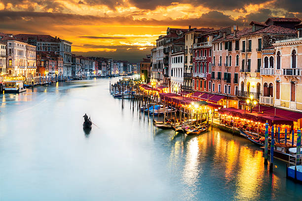 istock Grand Canal at night, Venice 178579692