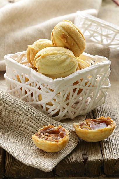 istock Cookies in the form of nuts 178580684