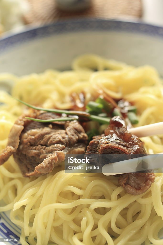 Comida chinesa de carne de bovino, Fervido Lentamente Tendão de Macarrão - Royalty-free Cantonese Cuisine Foto de stock