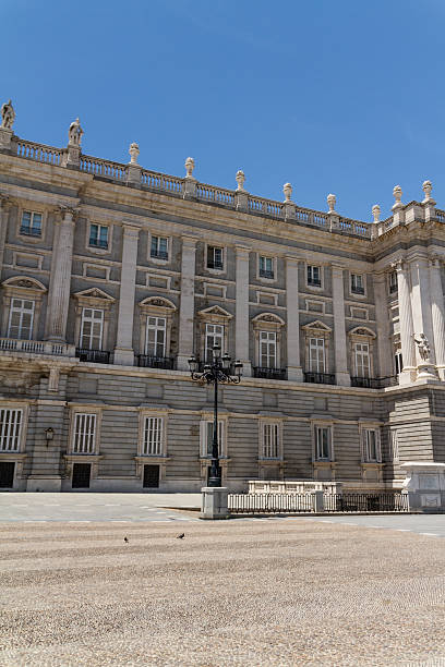 istock Royal Palace at Madrid Spain - architecture background 178581521