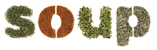 istock Soup word made of herbs and spices 178582213