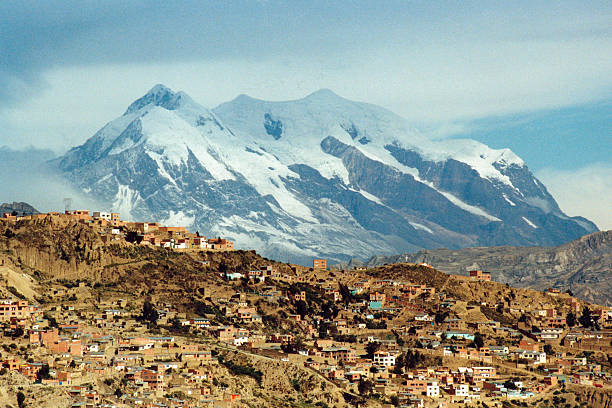 istock La Paz and Illimani mountain 178582505