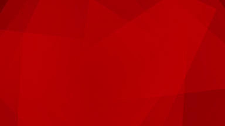 Animated red geometric background