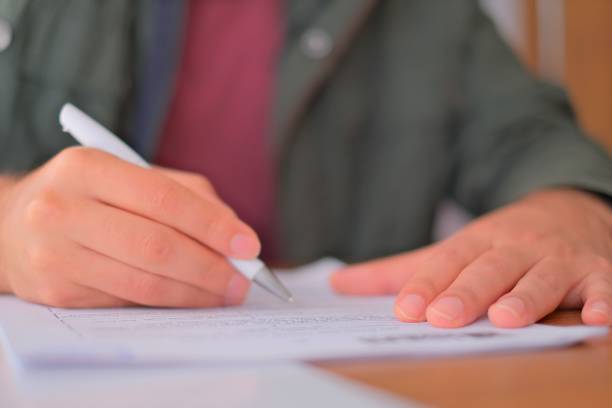istock Businessman Signing Contract In The Office 1785839167