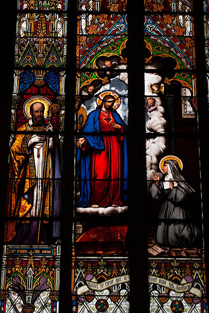 istock Saint Gatien stained glass 178584903