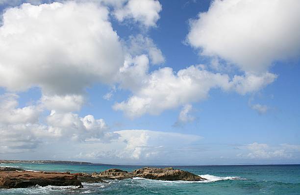 istock mediterranean sea at Es Calo, Formentera, Spain 178585430