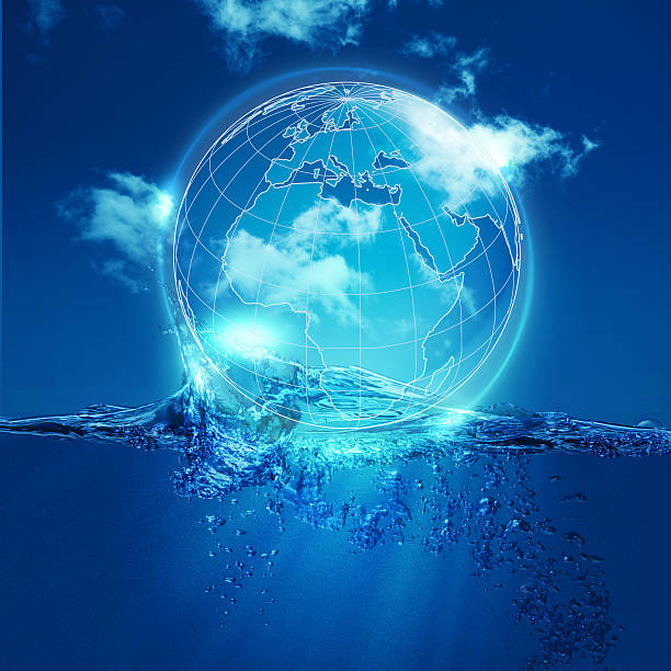istock Whole world into the water bubble 178585811