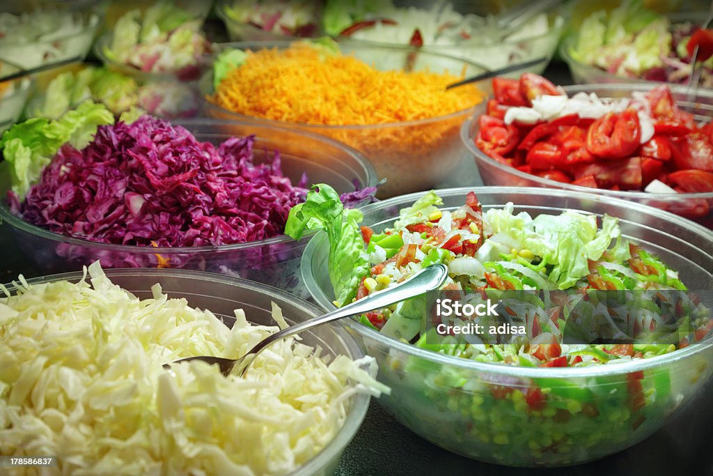 Salad buffet Appetizer Stock Photo