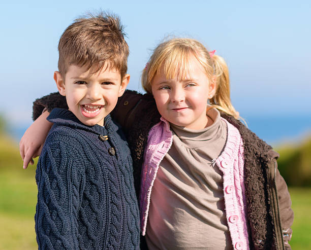 istock Happy Brother And Sister 178587080