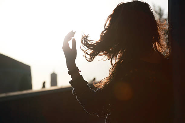 istock Exciting girl at sunset 178587242