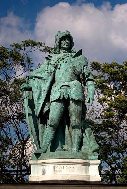 istock Matthias, Hungarian king on Heroes' Square, Budapest, Hungary 178588062