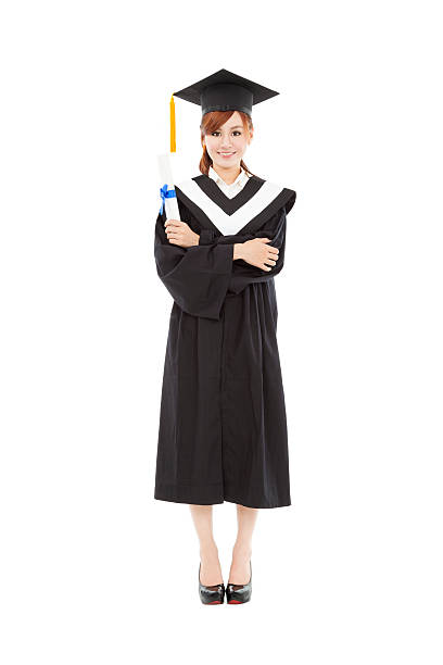 istock beautiful young graduation woman 178588241
