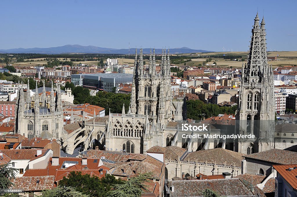 Kathedrale von Burgos - Lizenzfrei Altstadt Stock-Foto