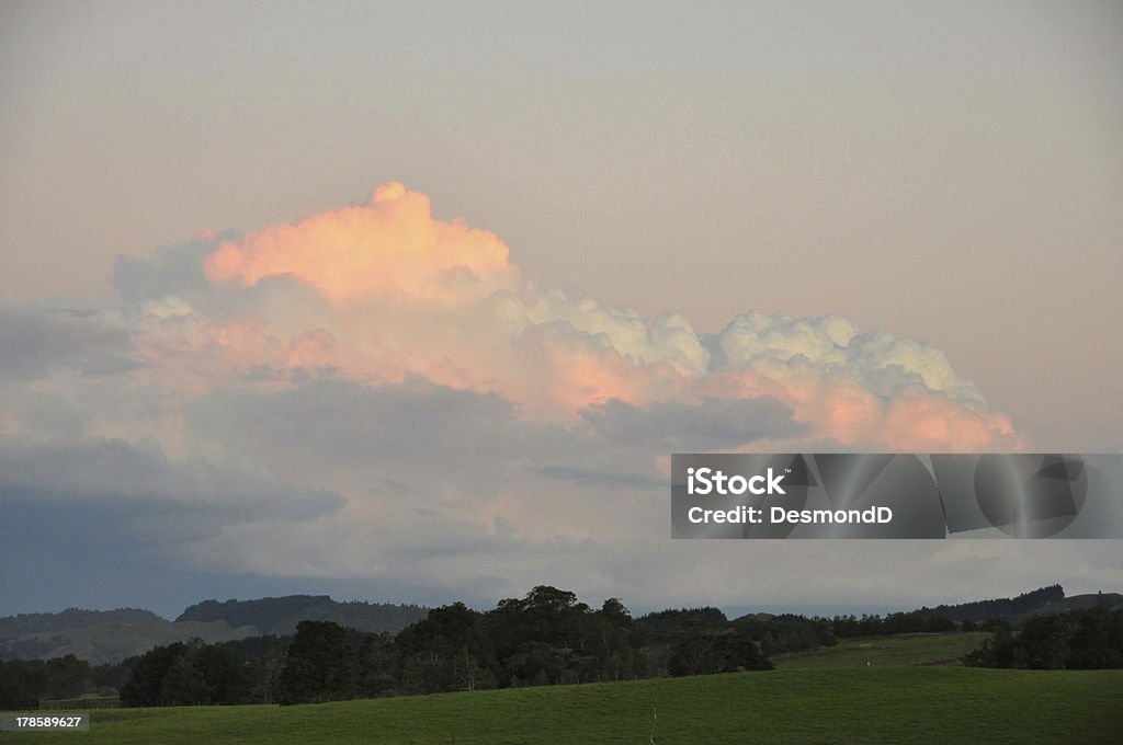 Tranquillo nuvole - Foto stock royalty-free di Albero