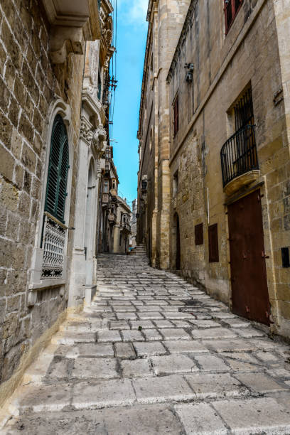 istock Street Next To Immaculate Conception Church In Bromla, Malta 1785903004