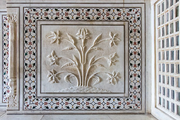 istock Taj Mahal details. Agra, India 178590599