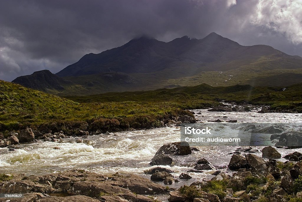 I Monti Cuillins, Isola di Skye - Foto stock royalty-free di Scozia