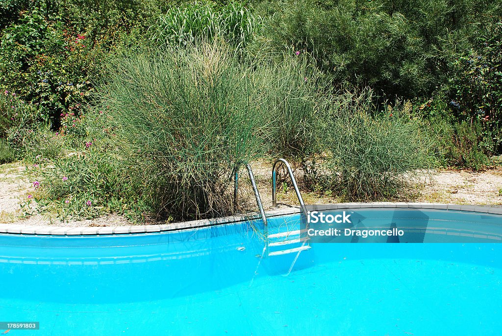 Piscina con casquillos - Foto de stock de Agua libre de derechos