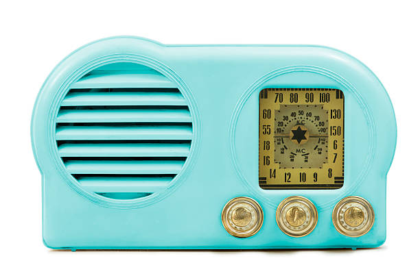 Antique Bakelite Radio stock photo