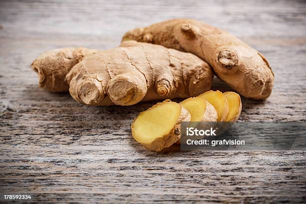 Fresh Ginger Stock Photo - Download Image Now - Ginger - Spice, Chopped Food, Food