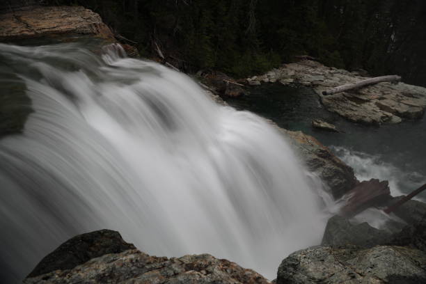 upper Myra Falls in Strathcona Provincial Park (Vancouver Island), Canada