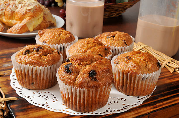 istock Golden bran muffins 178593815