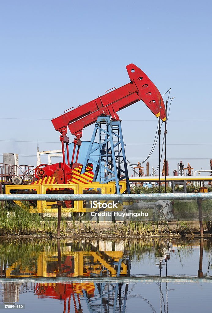 Öl Pumpen - Lizenzfrei Ausrüstung und Geräte Stock-Foto
