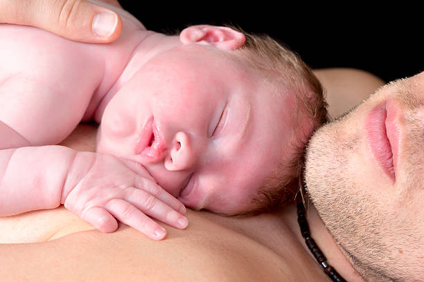 istock Father baby closeup 178594669