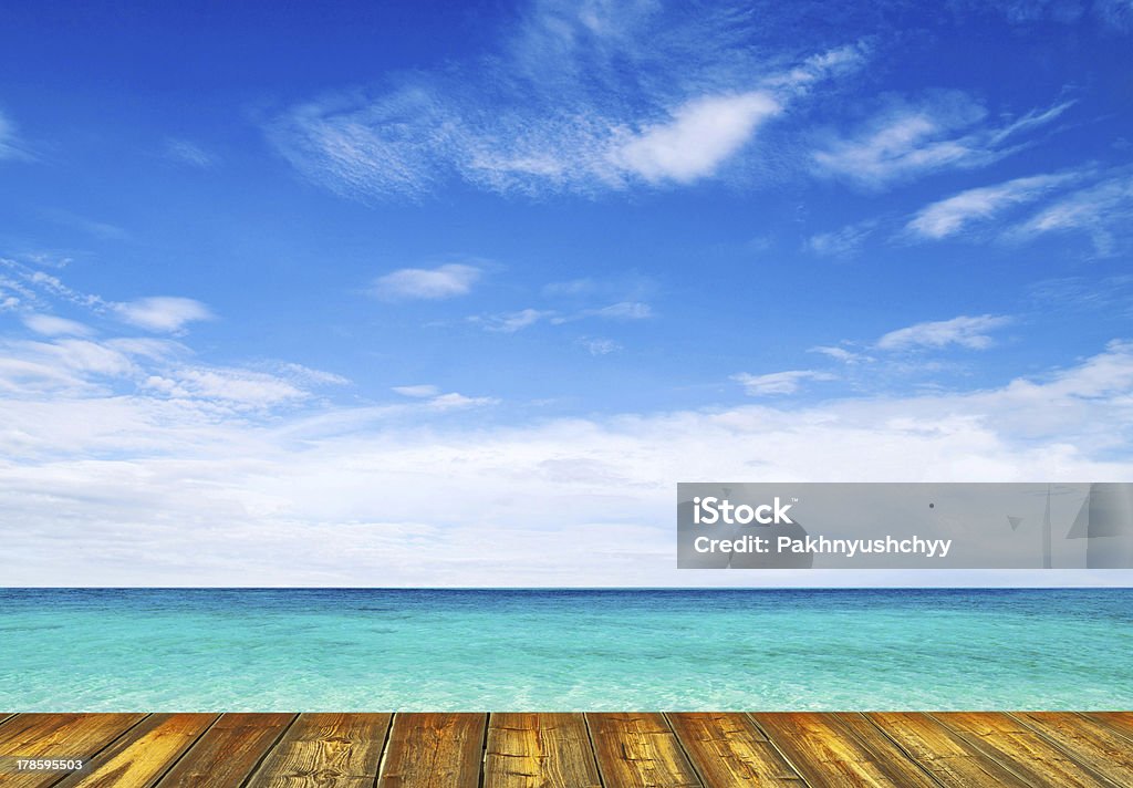 sea beautiful beach and tropical sea Bay of Water Stock Photo