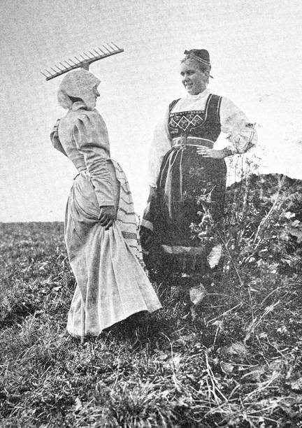 istock Women farmers from Hardanger, Norway 1785955353