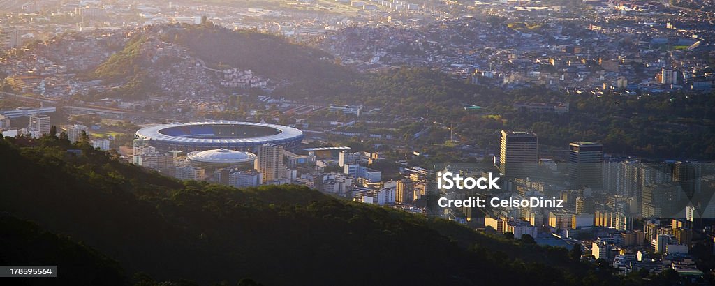 Maracanã, no Rio de Janeiro - Royalty-free Estádio do Maracanã Foto de stock