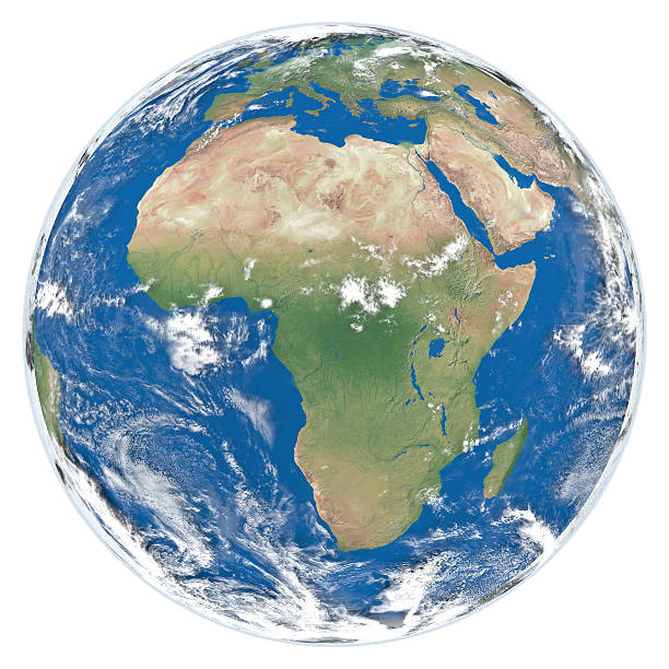 istock Model of Earth facing Africa 178595781