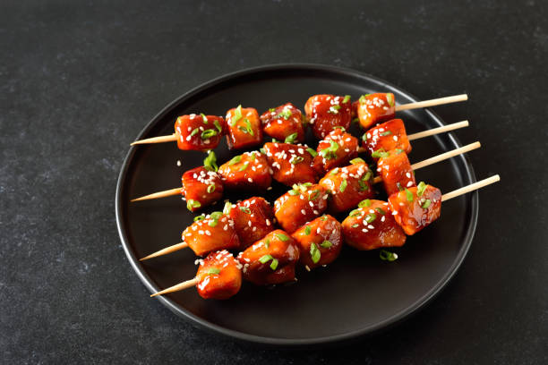 istock Teriyaki chicken skewers 1785979313