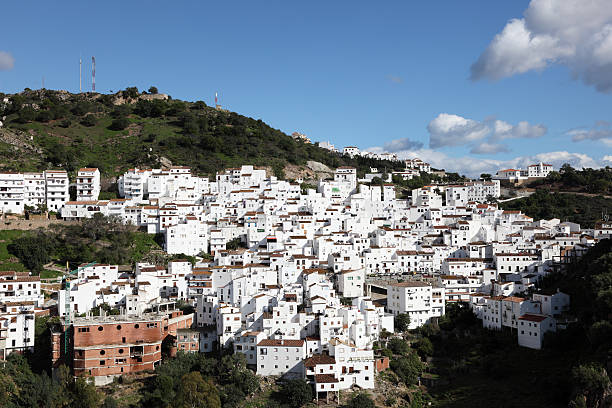 Andalusian village Casares, Spain "Andalusian white washed village Casares, southern Spain" casares photos stock pictures, royalty-free photos & images