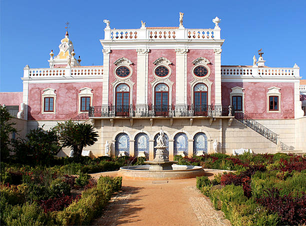 istock Palace of Estoi, Romantic architecture unique work 178598600
