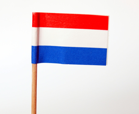 The national flag of Grand Duchy of Luxembourg