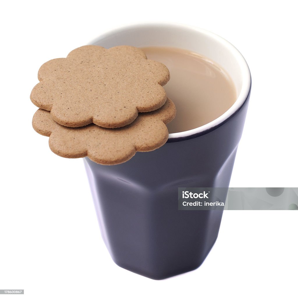 Las cookies y café - Foto de stock de Alimento libre de derechos