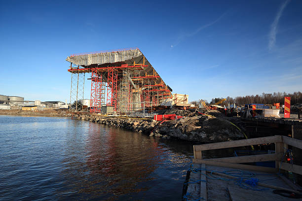 istock Bridge and bay of Sundsvall 178600872