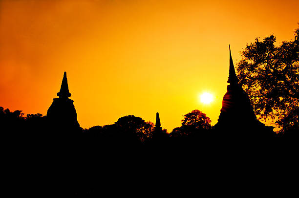istock pagoda at the Thai temple 178601097
