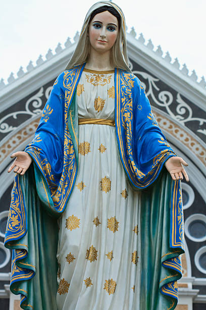 istock Virgin mary statue in thailand 178601105