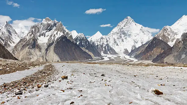K2 and Baltoro Glacier, Karakorum, Pakistan