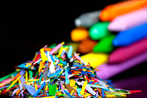 istock Wax pencils with shaving 178602060
