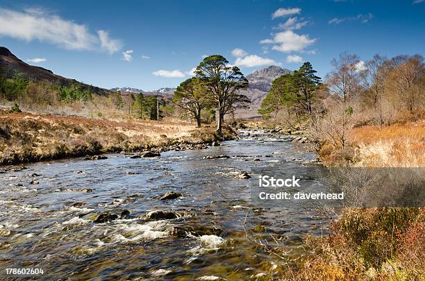 River A Ghairbhe Stock Photo - Download Image Now - Creag Dhubh, Extreme Terrain, Hill